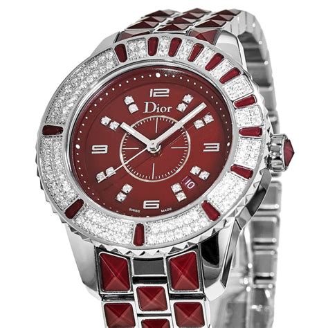 red diamond watches|diamond watches on chronograph.